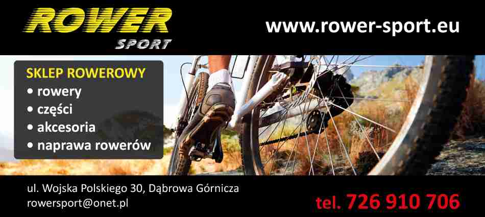 ROWER SPORT RADOSŁAW KORNOBIS - sklep rowerowy DĄBROWA GÓRNICZA sklep rowerowy DĄBROWA GÓRNICZA